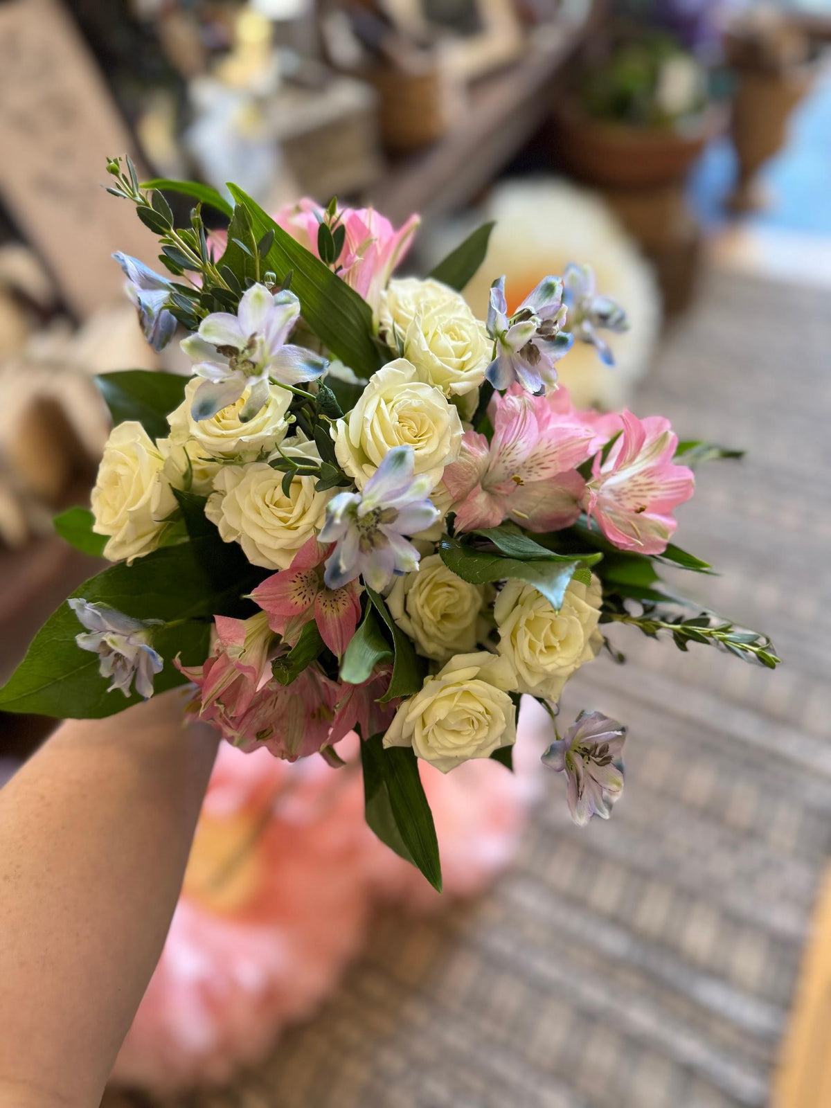 Confetti Posy Corsage